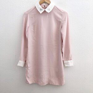 VICTORIA BECKHAM For Target Bunny Rabbit Collar Long Sleeve Dress Size XS